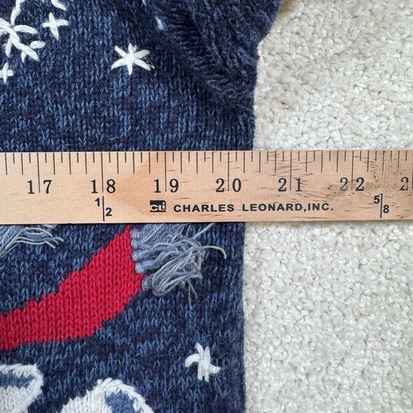Christmas Cardigan Zip Sweater Women's Small Heirloom Collectibles Polar Bears - Picture 4 of 7